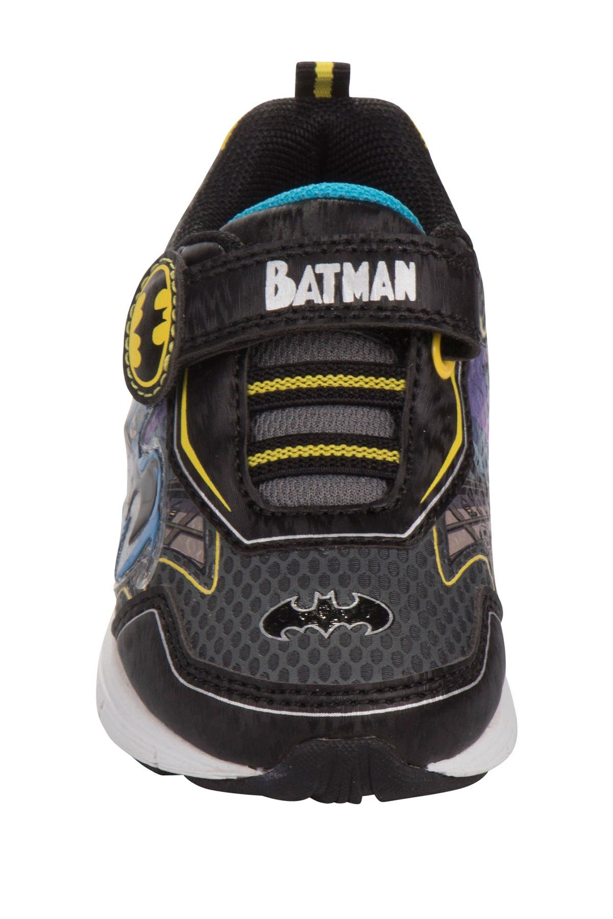 JOSMO DC Batman Sneaker, Alternate, color, Black/Yellow