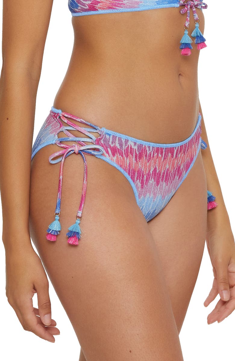 Becca Joshua Tree Metallic Hipster Bikini Bottoms, Alternate, color,