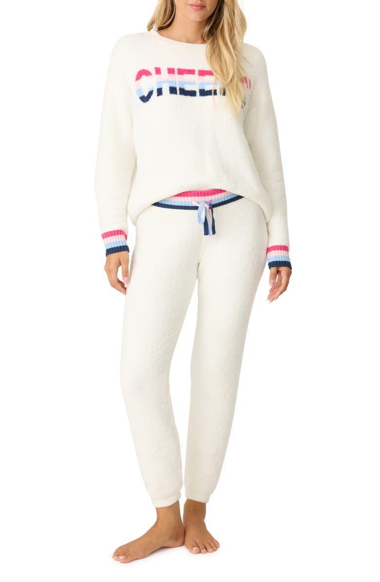 PJ Salvage Marshmallow Party Pajama Set, Main, color, 