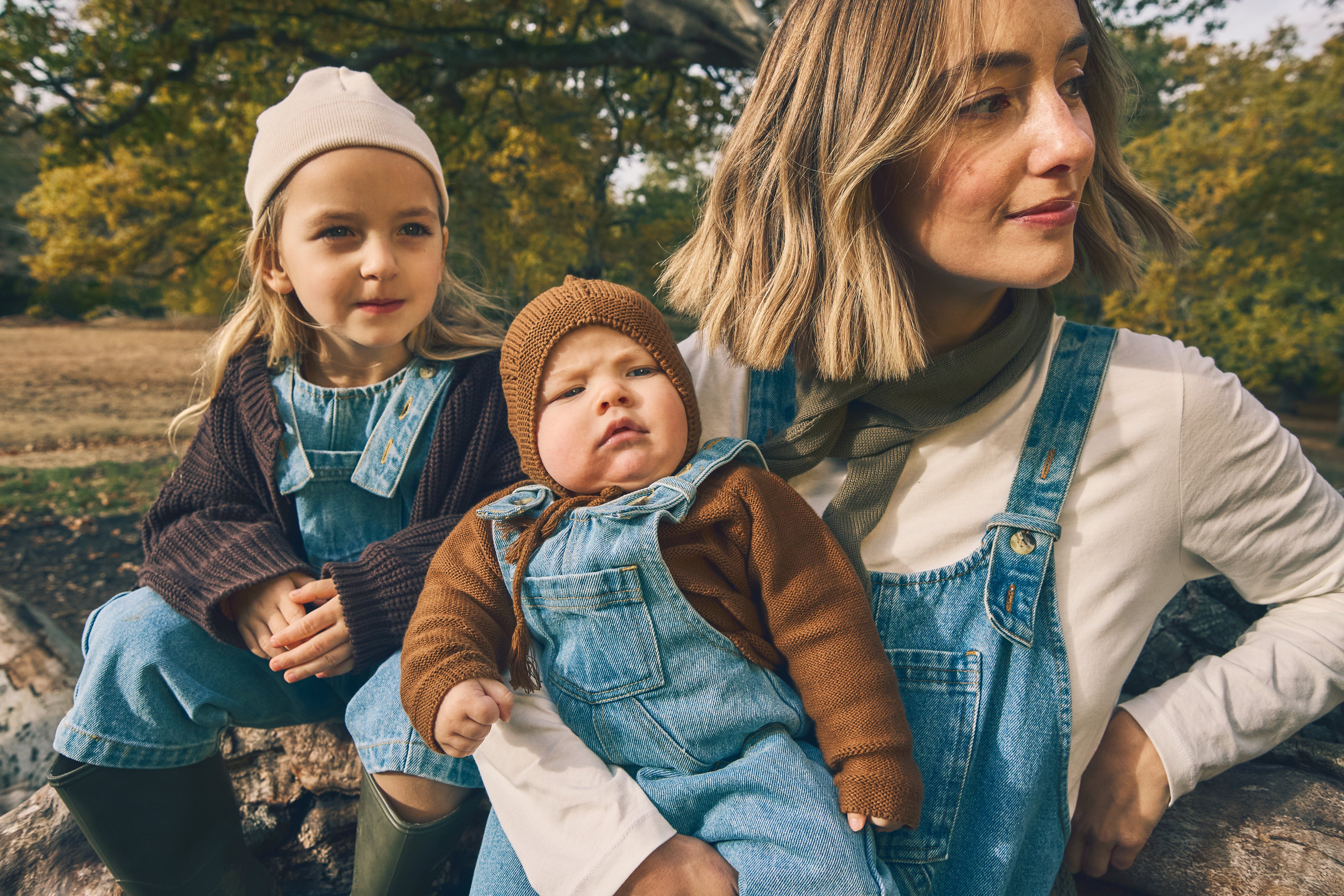 The Simple Folk The Oversized Denim Dungaree Kids | Nordstrom