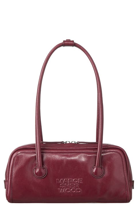 Soft Boston EW Leather Shoulder Bag