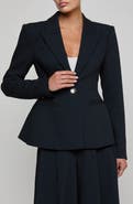 L'AGENCE Therese Cinch Waist Blazer
