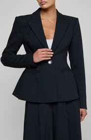 L'AGENCE Therese Cinch Waist Blazer