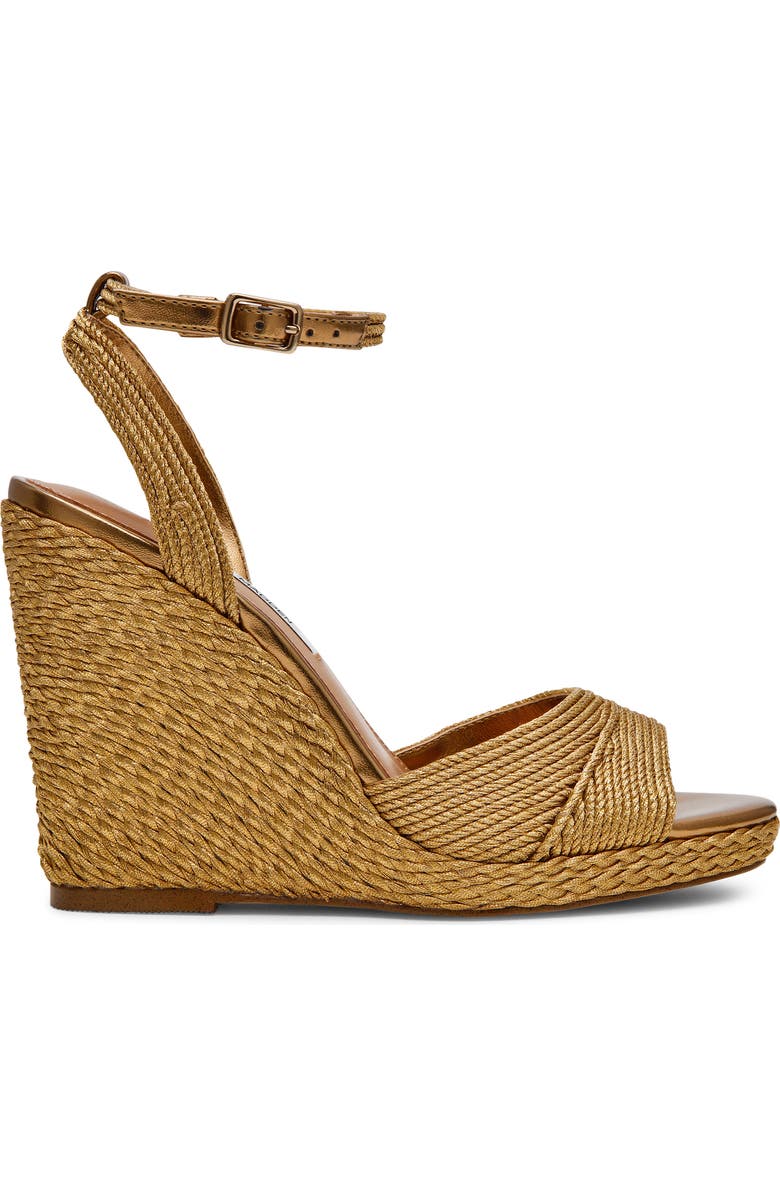 Steve Madden Devin Ankle Strap Wedge Sandal, Alternate, color,