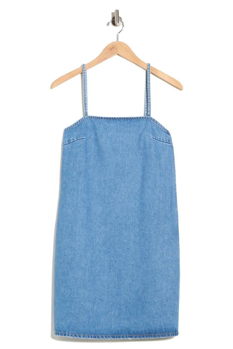 Garcy Cotton Dress, Alternate, color, BRIGHT BLUE