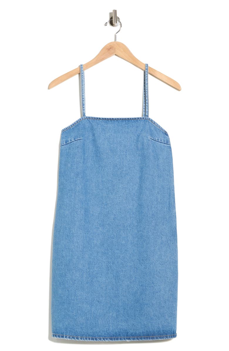 BOSS Garcy Cotton Dress, Main, color, Bright Blue