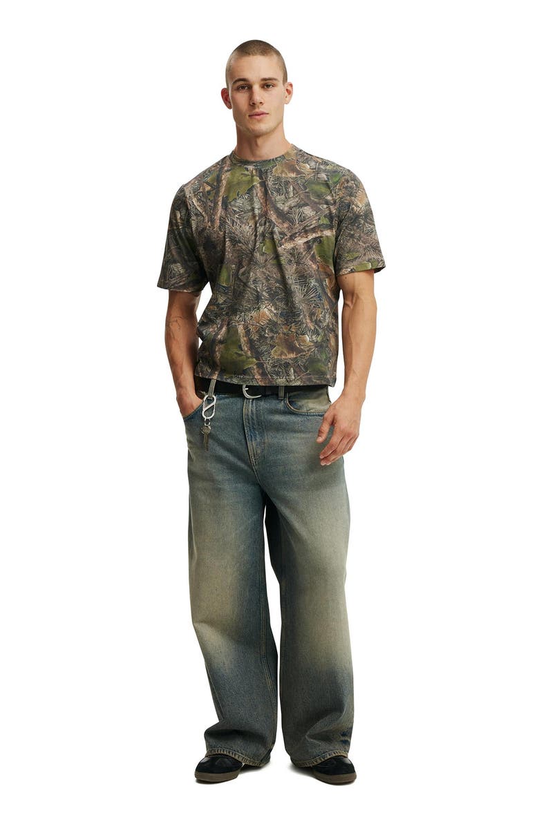 Cotton On Men's Cropped Fit T-Shirt, Alternate, color, 