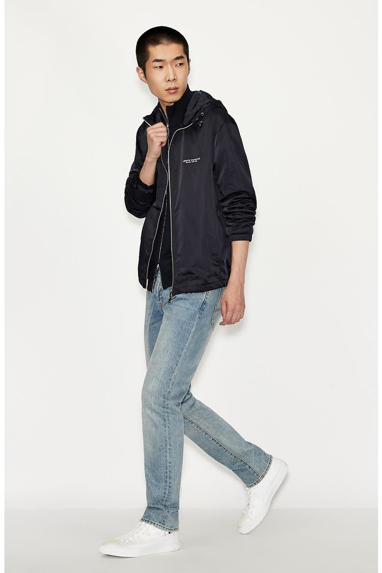 Full Zip Sweater, Alternate, color, NAVY