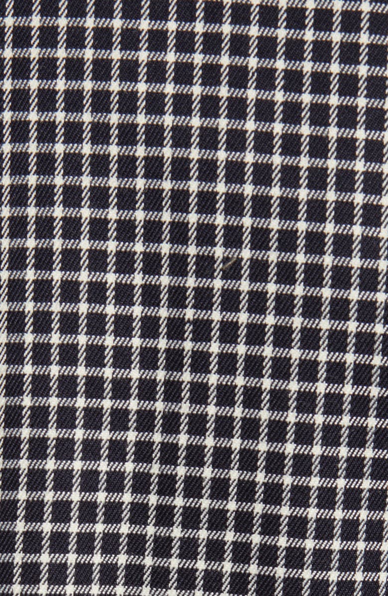 1.STATE Ruched Sleeve Windowpane Blazer, Alternate, color, 