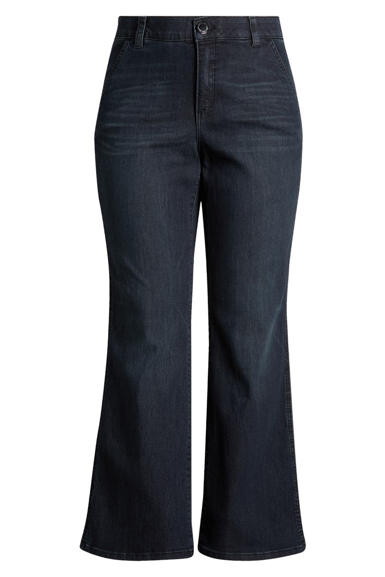 High Waist Bootcut Jeans, Alternate, color, DARK INDIGO ARTISANAL