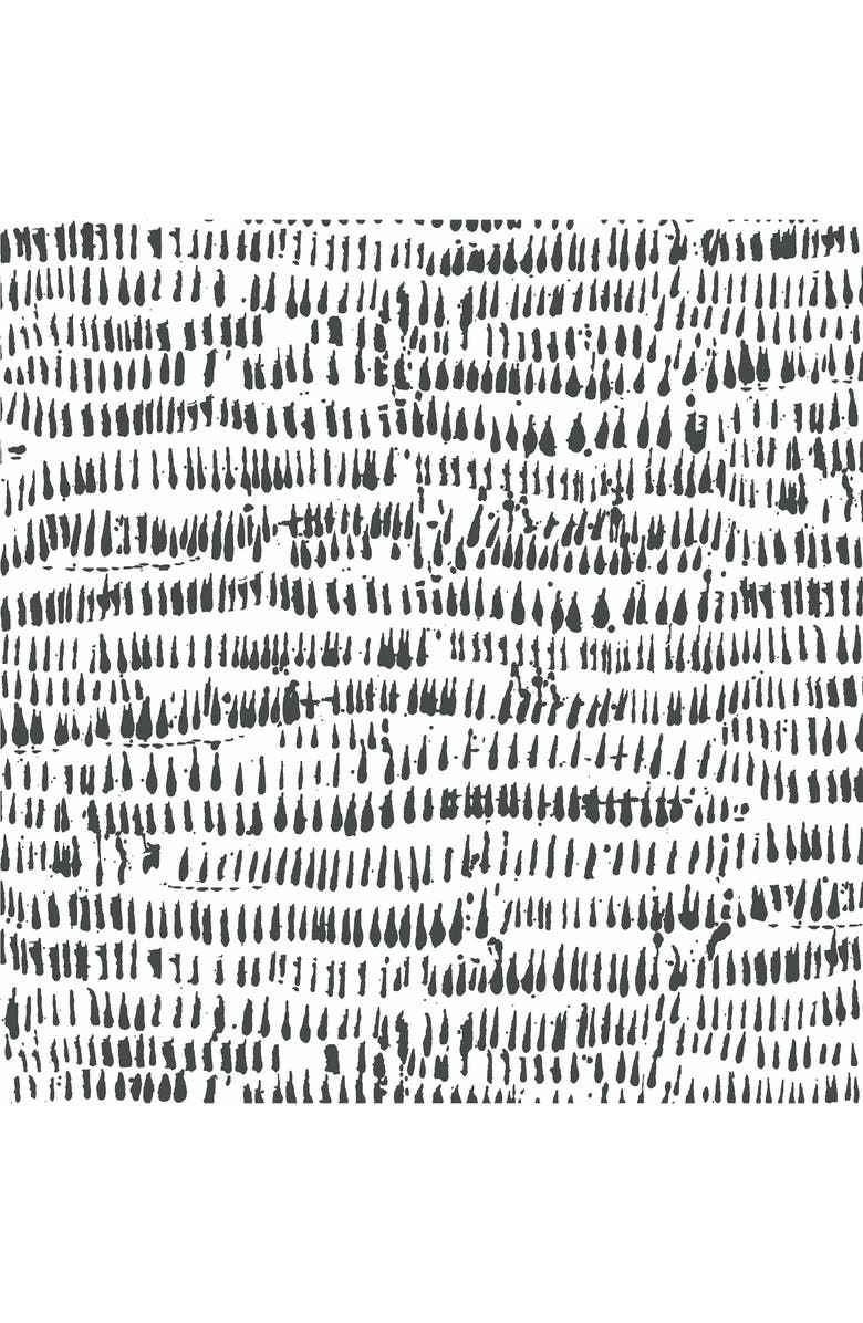 Wallpops Brushstroke Wallpaper, Main, color, Black