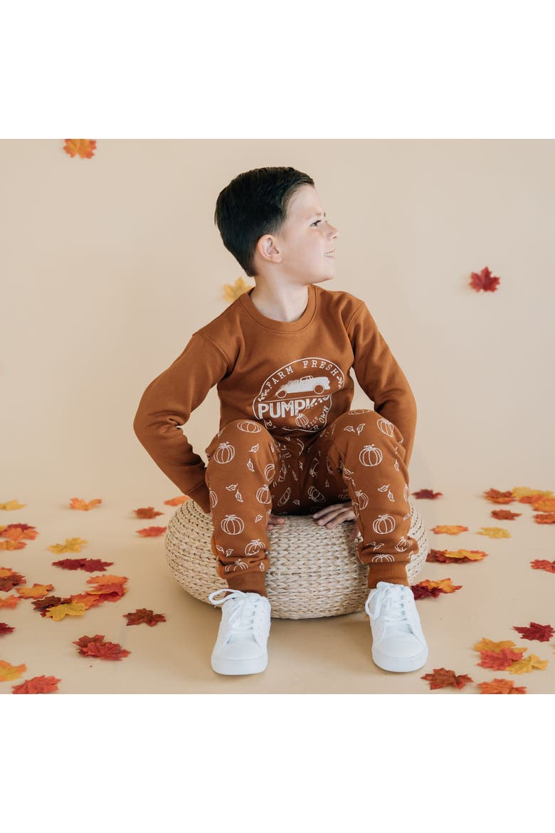 Pumpkin Jogger, Alternate, color, Burnt Orange