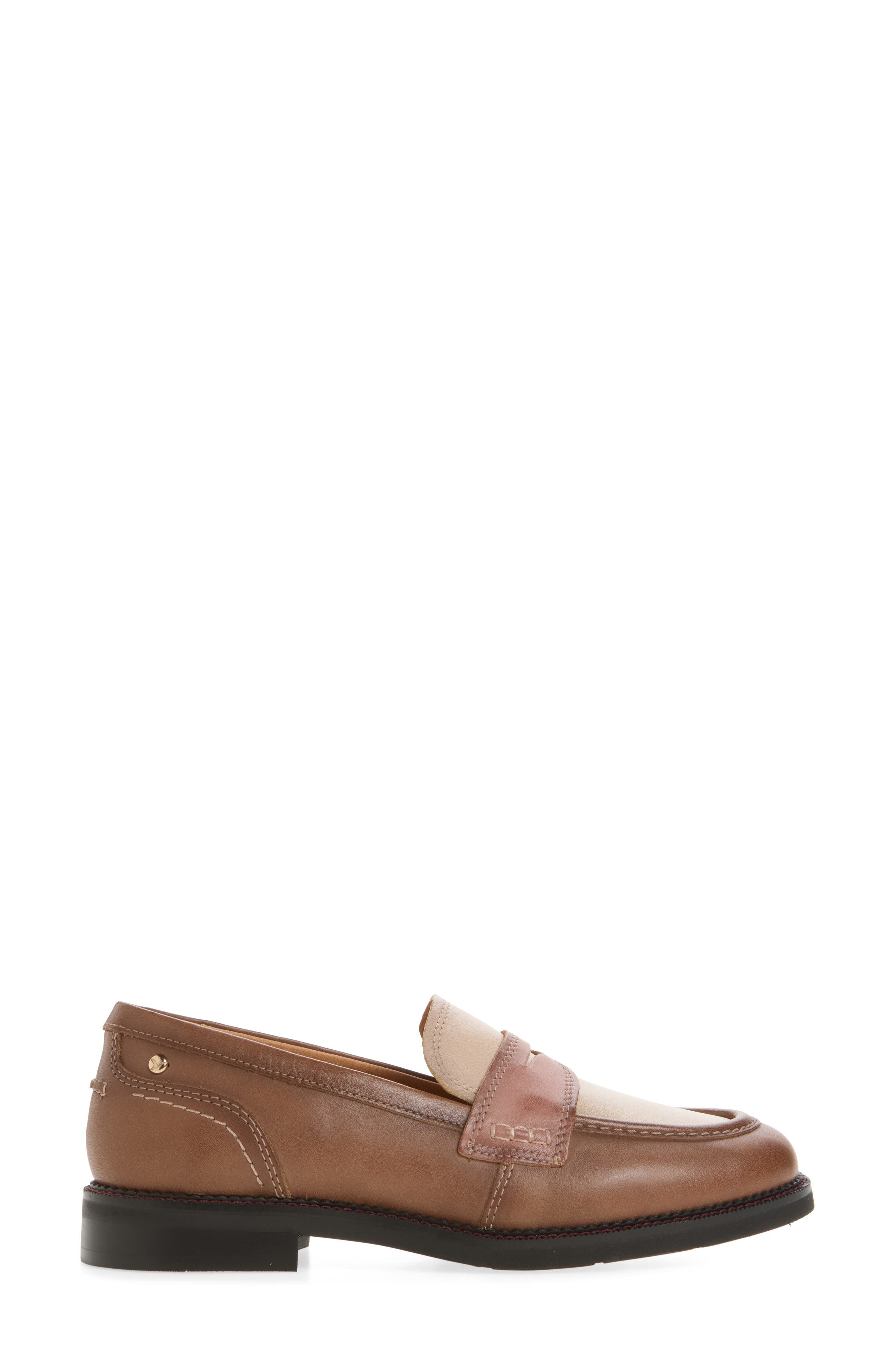 Deva Penny Loafer, Alternate, color, TOPO