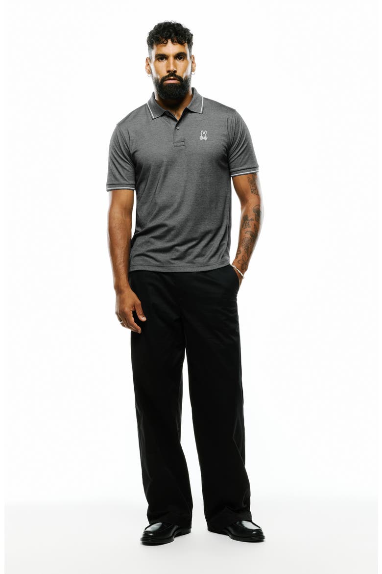 Joji Performance Polo, Alternate, color, HEATHER ST