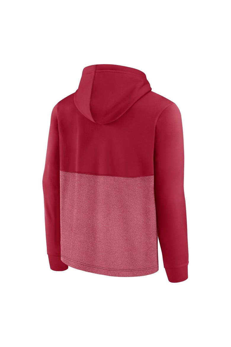 Men's Fanatics Branded Scarlet San Francisco 49ers Winter Camp Pullover Hoodie, Alternate, color, Scarlet