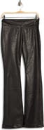 Princess Polly Cologne Faux Leather Bootleg Pants