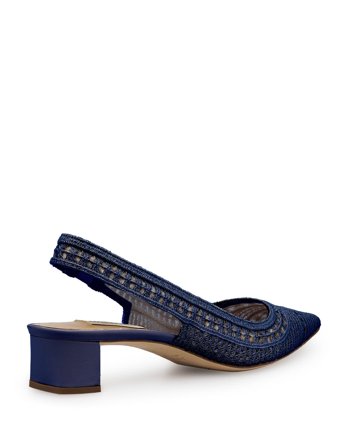 Trieste 35 Slingback Pump, Alternate, color, Navy