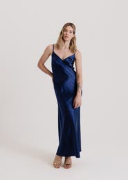 Alas 100 Silk Slip Maxi Dress