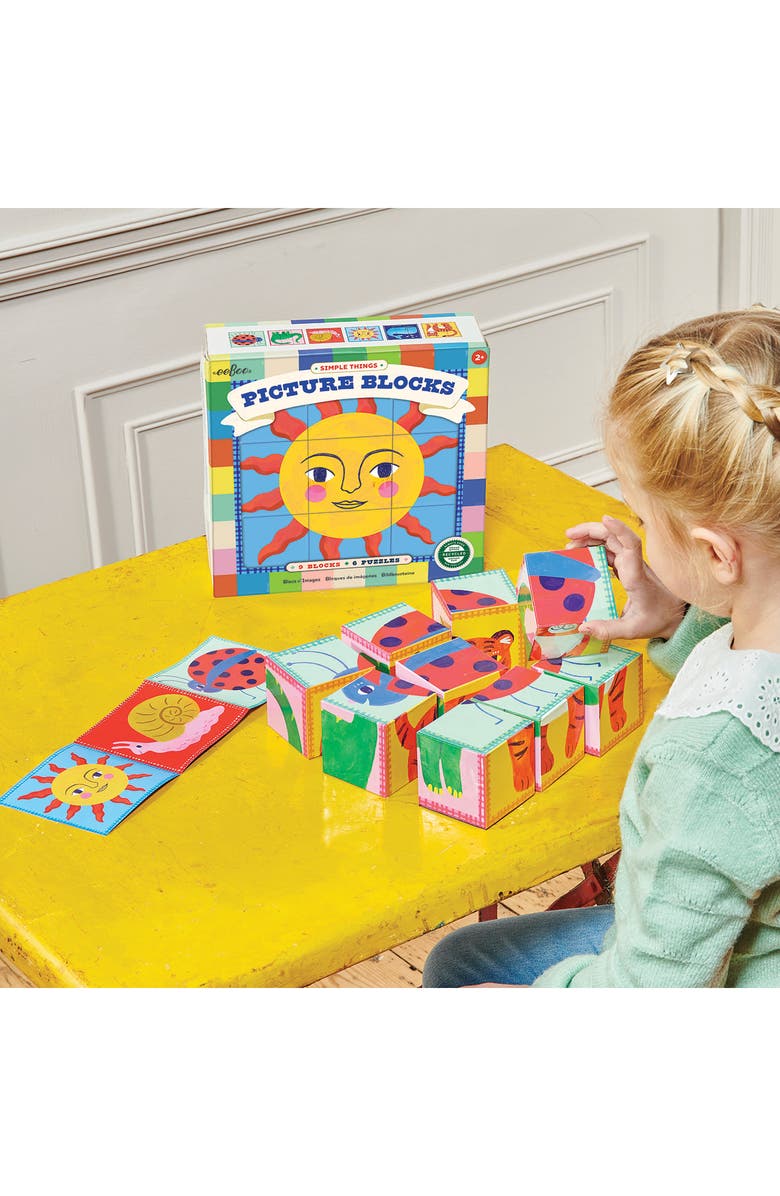 eeBoo Simple Things Picture Blocks, Alternate, color, Multi