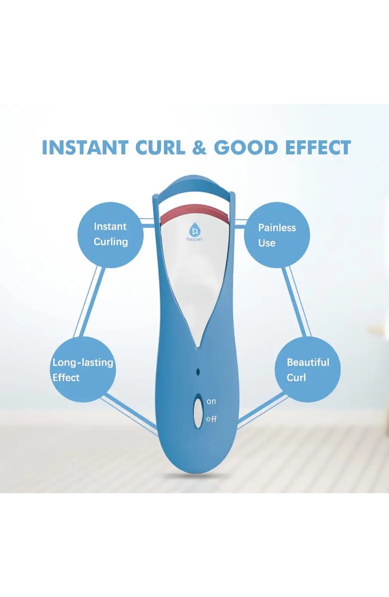 PURSONIC Heated Eyelash Curler, Alternate, color,