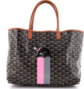 Pre-Owned Goyard Saint Louis Tote Printed Coated Canvas PM