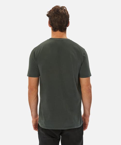 Industrie Australia The Basic Classic Tee In Dark Teal