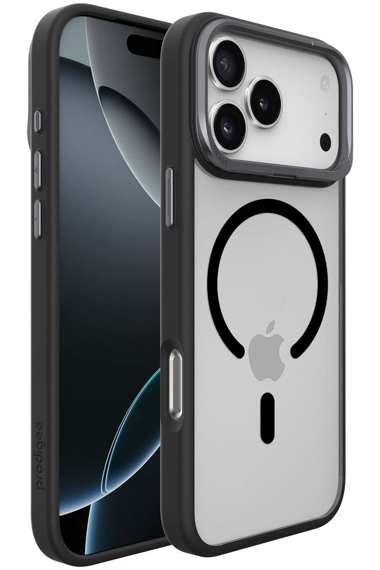 KickIt MagSafe Case for Apple iPhone 17 Pro, Alternate, color, Black