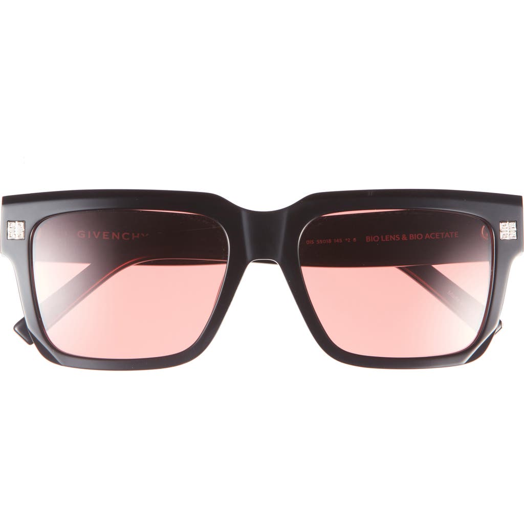 Givenchy Gv Day Square Sunglasses In Black