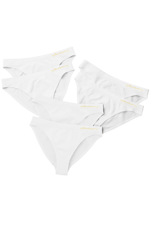 Yellowberry 6PK Scout Seamless Underwear in Snowflake  product