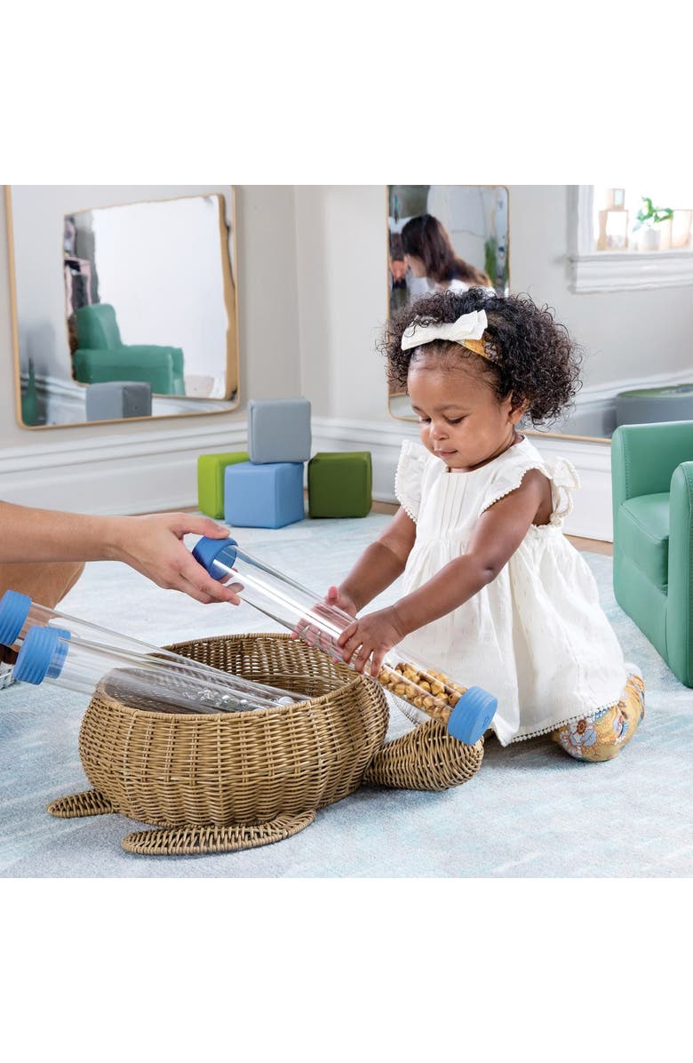 Kaplan Early Learning Company Jumbo Tracking Tubes - Set of 5, Alternate, color, Blue