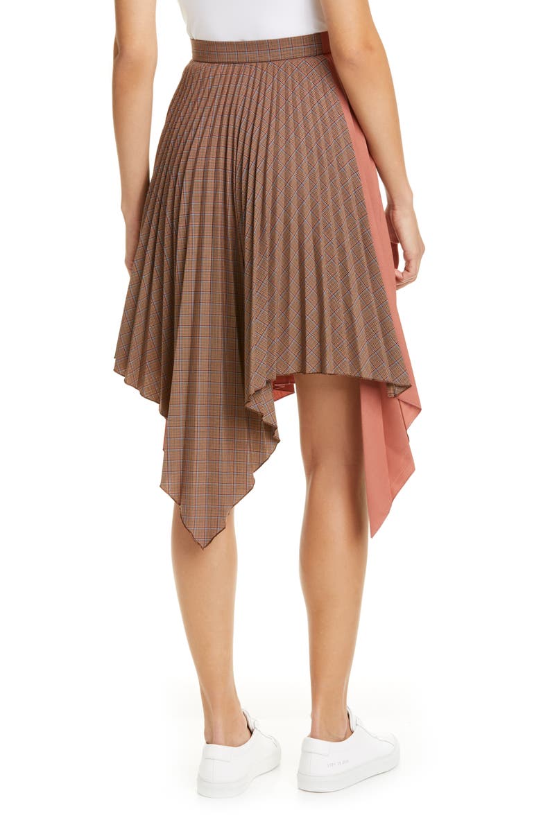 Acne Studios Ilsie Bico Suiting Skirt, Alternate, color,