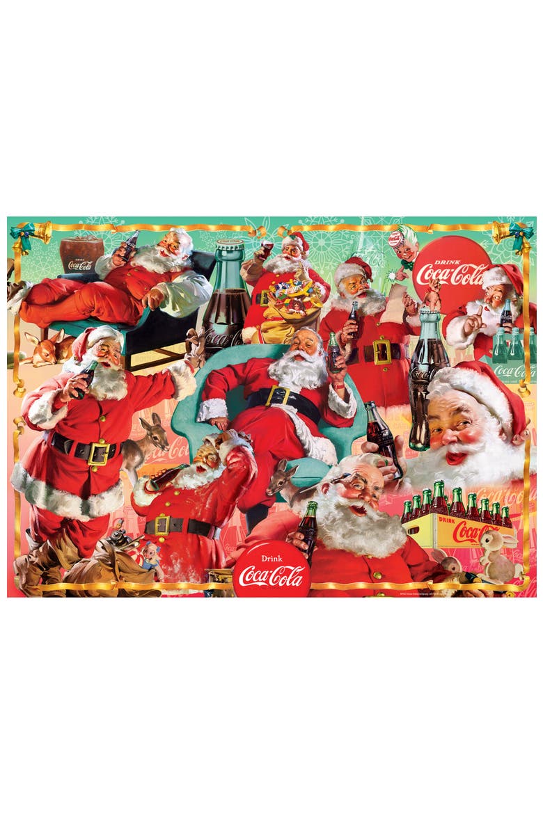 Coca-Cola Tradition 1000 Piece Puzzle, Alternate, color, Multicolor