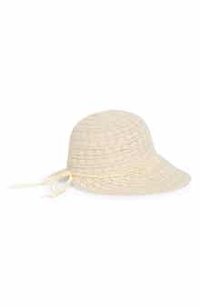 Crochet Braid Straw Sun Hat