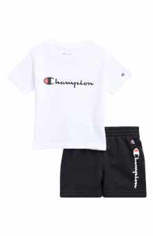 Champion Logo T-Shirt & Shorts Set