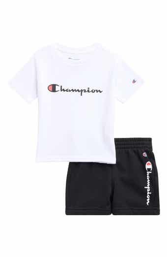 Champion Logo T-Shirt & Shorts Set