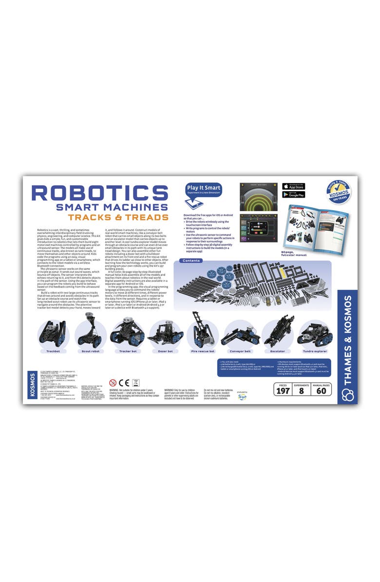 Thames & Kosmos Robotics Smart Machines Tracks & Treads Kit, Alternate, color,