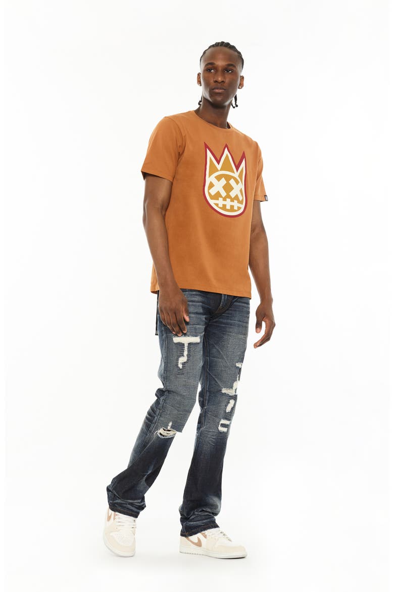 Rebel Distressed Straight Leg Jeans, Alternate, color, LEXIE