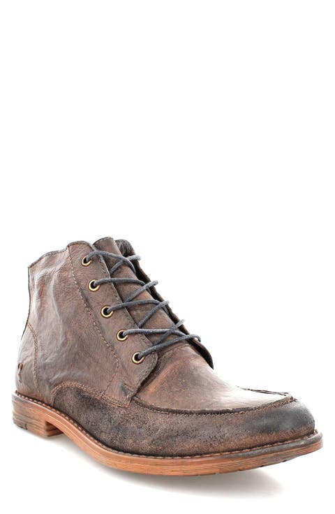 Cass Distressed Leather Boot (Men)