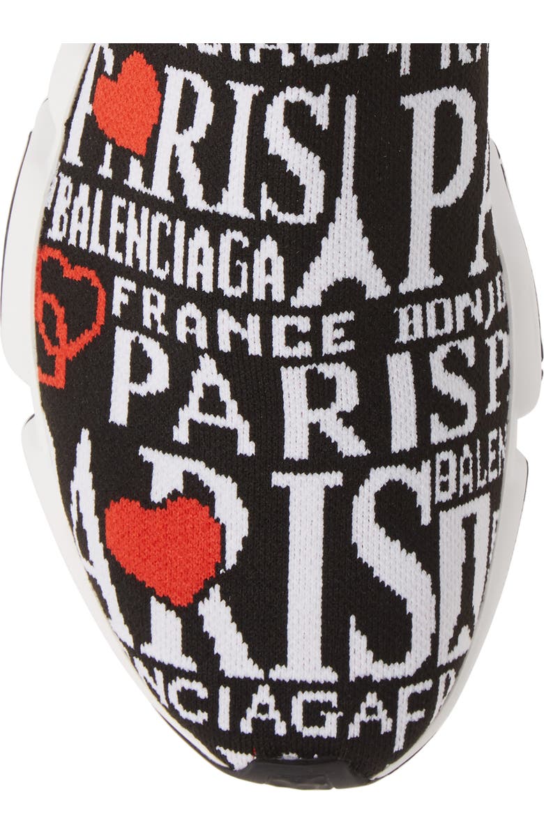 Balenciaga Speed High Slip-On, Alternate, color,