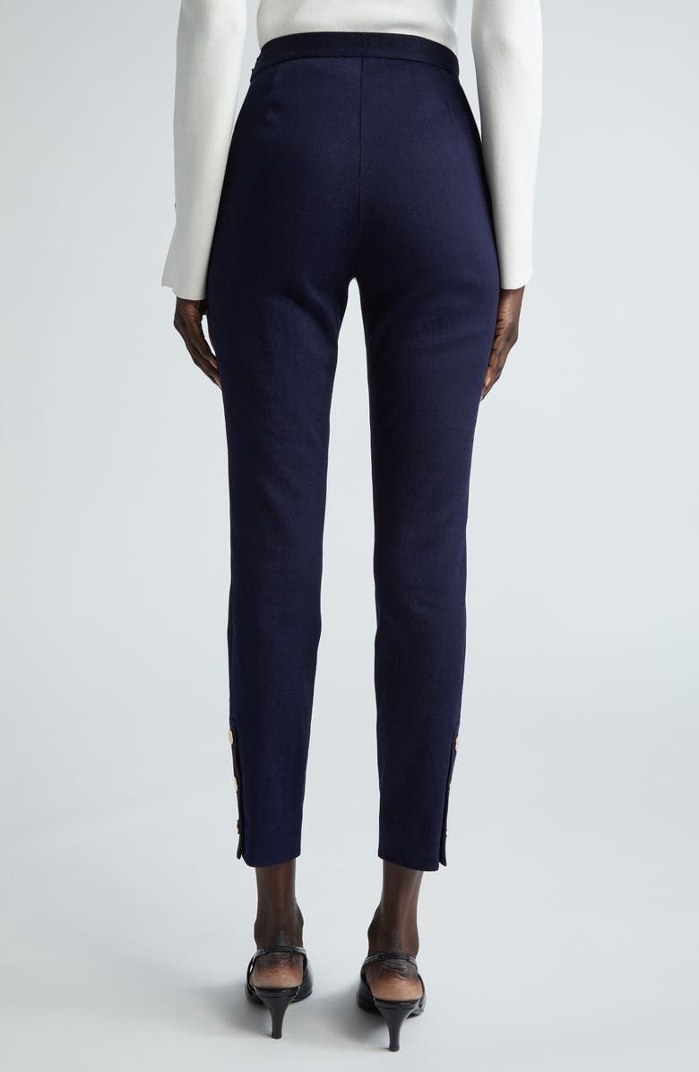 ST. JOHN Slim Fit Crop Jeans, Alternate, color, Indigo