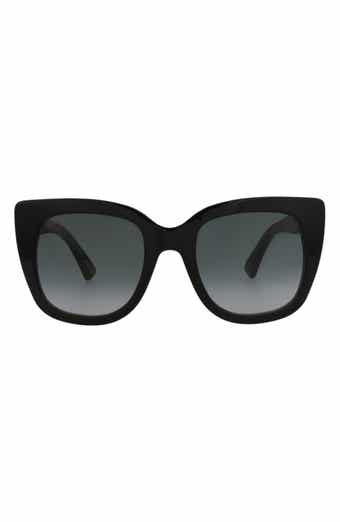 Gucci 51mm Cat Eye Sunglasses