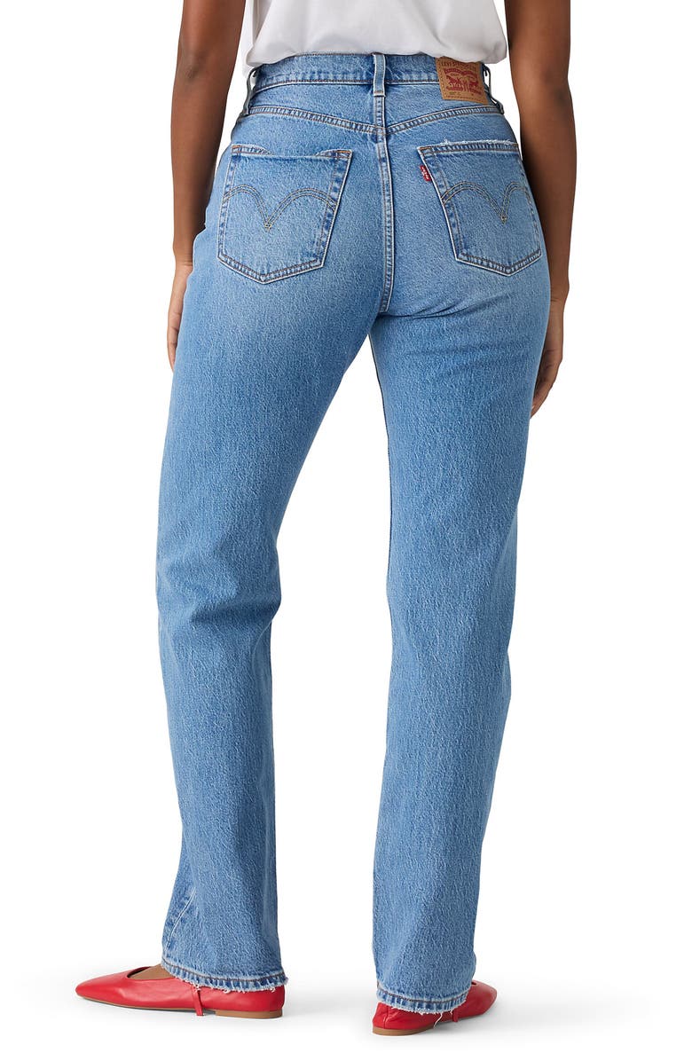 Levi's<sup>®</sup> 501<sup>®</sup> Curve High Waist Straight Leg Jeans, Alternate, color, Play On Ref