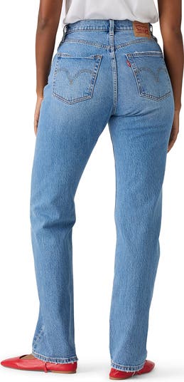 501<sup>®</sup> Curve High Waist Straight Leg Jeans
