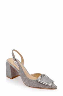 Badgley Mischka Collection Adaline Slingback Pointed Toe Pump