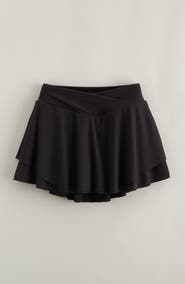 Zella Girl Kids' Run Play Layered Skort