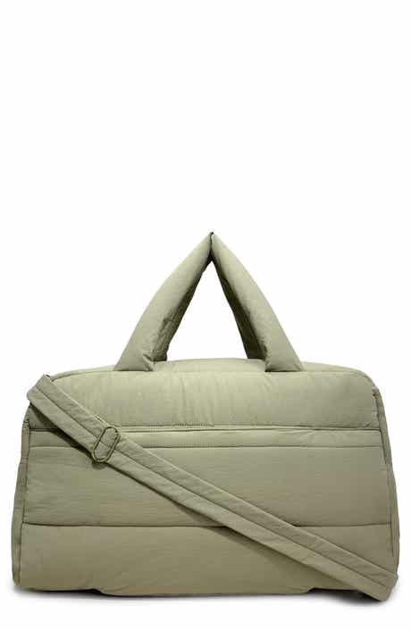 Quinn Large Textured Nylon Duffle