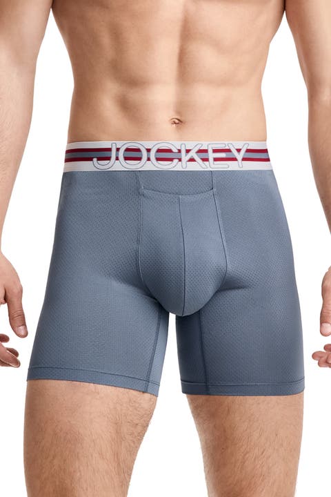 Mens Stability Pouch Microfiber 6" Boxer Brief