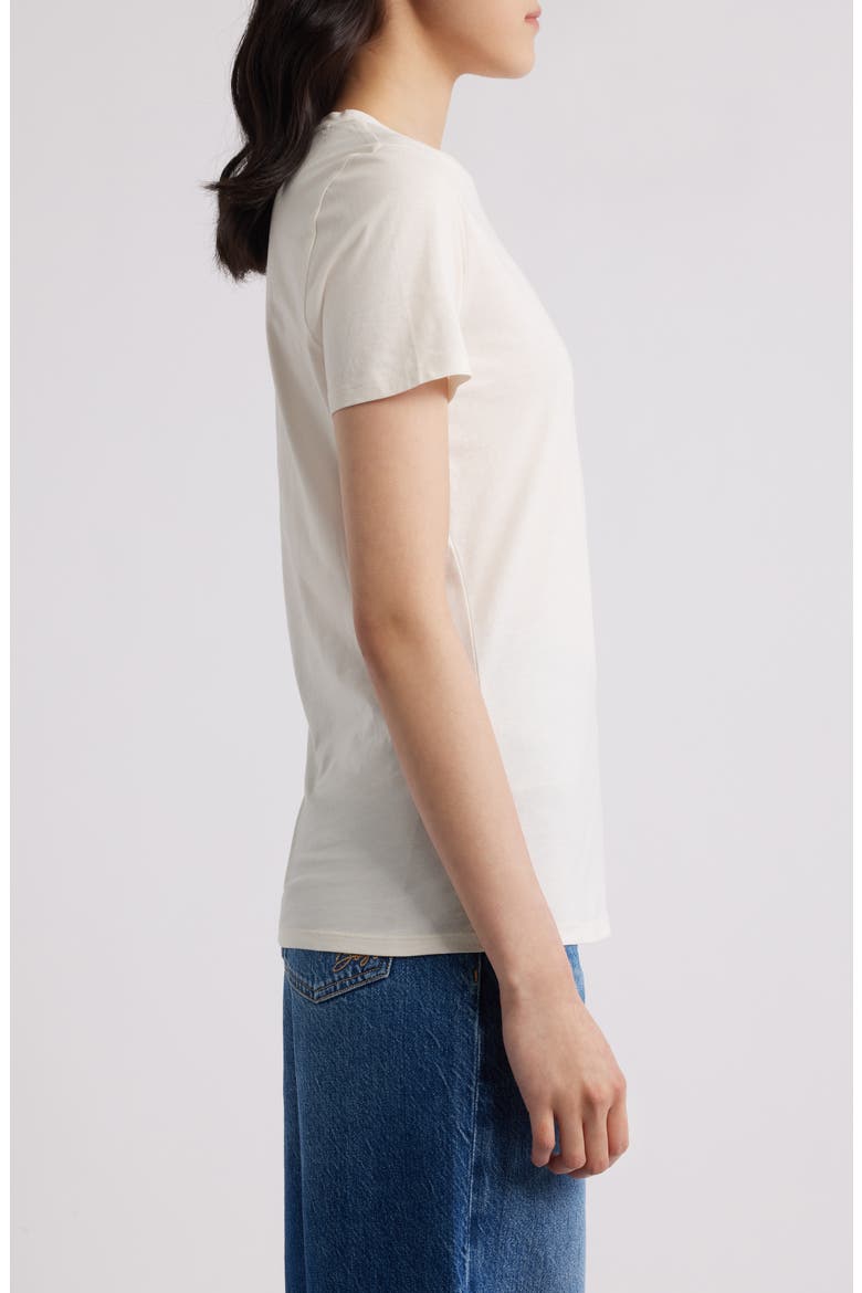 Rhinestone Embellished Cotton Graphic T-Shirt, Alternate, color, OPEN WHT