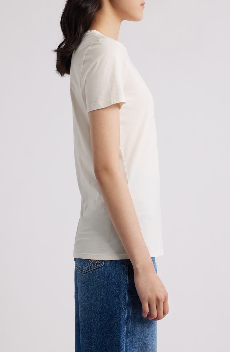 BOSS Orange Rhinestone Embellished Cotton Graphic T-Shirt, Alternate, color, White