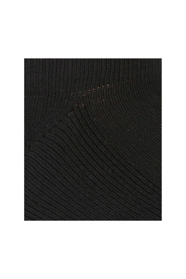 Gender Inclusive Trainer Socks, Alternate, color, Black
